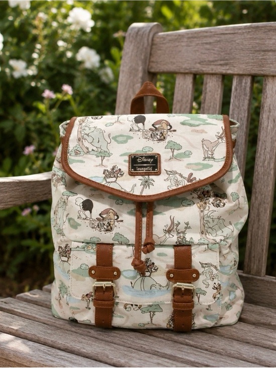 Disney Handbags - Disney x Loungefly Animal Kingdom Safari Canvas Backpack